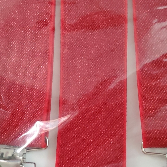 Hooded suspenders accessory set red riding hood - Picture 5 of 6